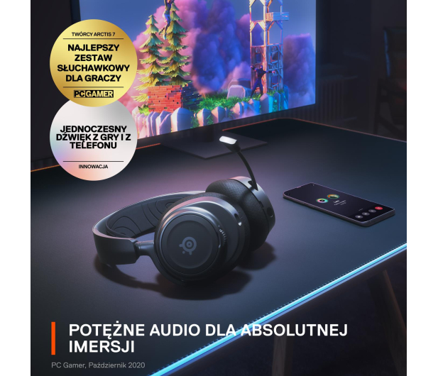 STEELSERIES Arctis Nova 7 - 1065985 - zdjęcie 4